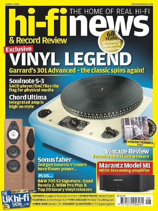 Title details for Hi Fi News by AV Tech Media Ltd - Available